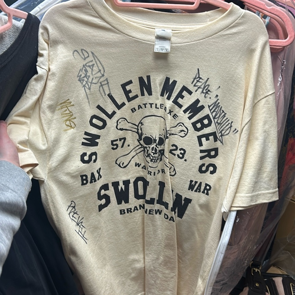 Swollen members t shirt
